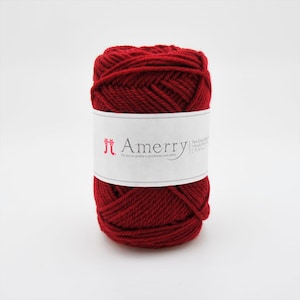 Hamanaka Amerry Yarn Ball 36 Colors 70 Merino Wool 30 Acrylic 40 grams Ideal for knitting No. 6