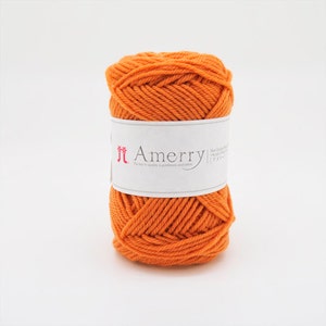 Hamanaka Amerry Yarn Ball 36 Colors 70 Merino Wool 30 Acrylic 40 grams Ideal for knitting No. 4