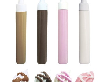 Japan Padico Deco Cream Sauce 10ml 4 color choice from - Making Fake sweets
