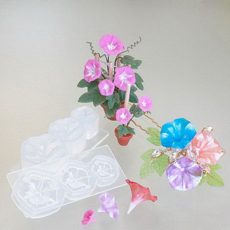 Lovely Flower Morning Glory 3D Type High Quality Silicone Lovely Flower Morning Glory 3D Type High Quality Silicone