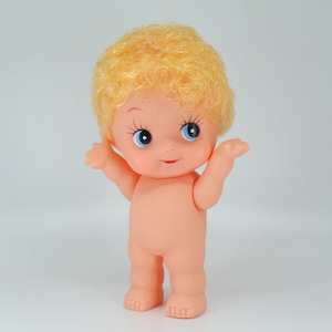 Kewpie BB doll plastic Kewpie Doll 528 cm high made in Japan 15cm Golden Hair