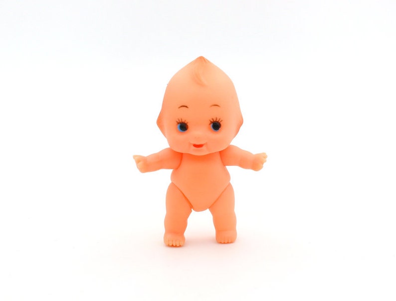 Kewpie BB doll plastic Kewpie Doll 528 cm high made in Japan 5cm head, feet move