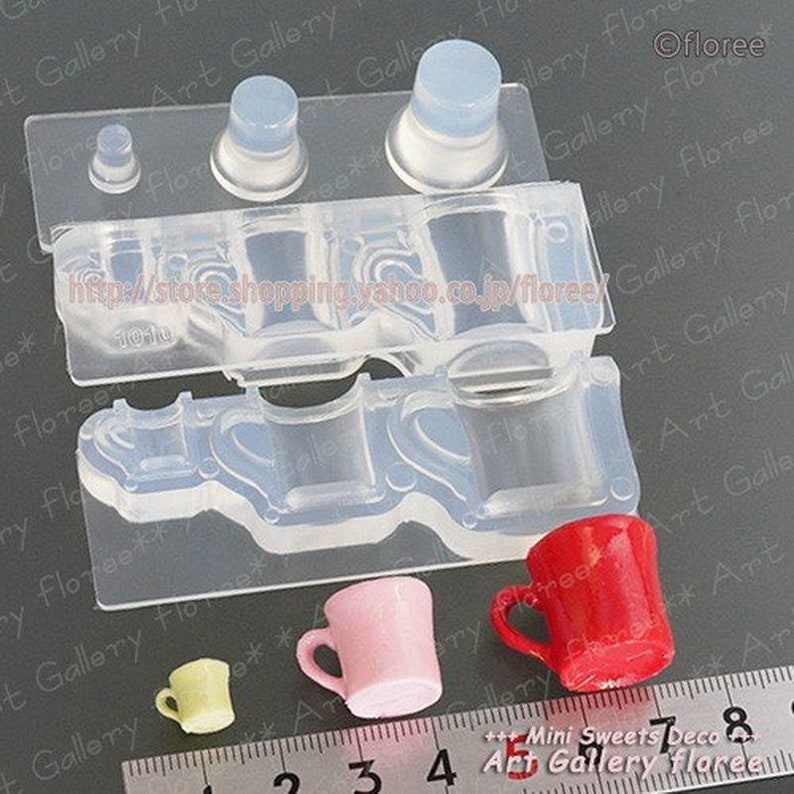 Coffee Mug Cup Mold High Quality Silicone Soft Mold for Clay / Etsy