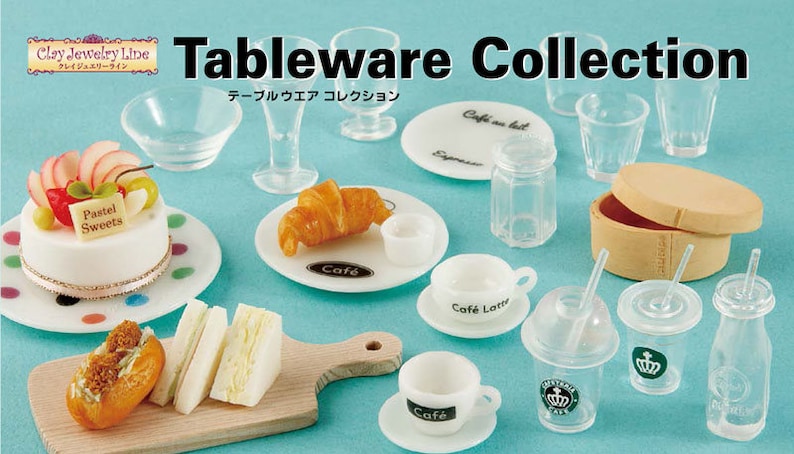 Tableware Collection transparent sheet For Clay Resin UV Resin from Japan GR-991