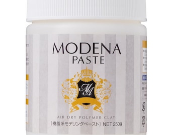 Padico Modena Paste Clay Modeling Paste 250g from Japan - Flowers / lamp shade with the translucent light / sweets / accessories. 303200