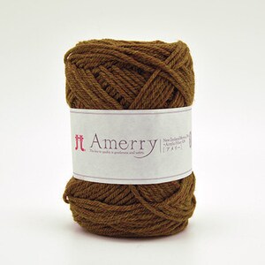 Hamanaka Amerry Yarn Ball 36 Colors 70 Merino Wool 30 Acrylic 40 grams Ideal for knitting No. 36