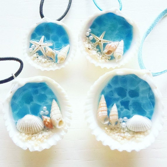 レジン　ハンドメイド　583 Ange Japanese UV Resin Craft Natural Shell, Add to Resin to Make