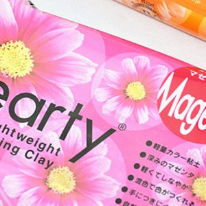 Padico White Hearty clay super lightweight from Japan 50g Figurines / Doll / Flower / Miniature Food 303153 image 5