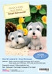 Needle Felting Use Wool Felt to make SMART Schnauzer : English Material Kit (English / For Beginner) 