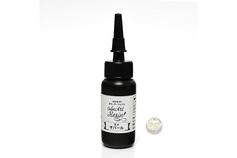 Craft Gallery LED UV Color art Resin Pastel Color 10g Pearl white LUVA-24