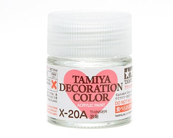 Tamiya Decoration Series Master of coloring for Clay & Resin Acrylics Coloring Decoration Color Thinner 10ml From Japan TA-76613