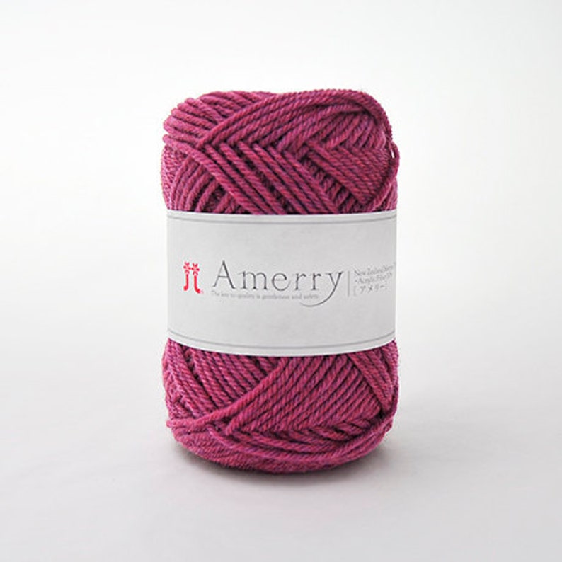Hamanaka Amerry Yarn Ball 36 Popular standard Colors Wool Acrylic 30 70 Special price for a limited time Merino 40
