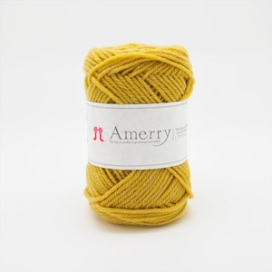 Hamanaka Amerry Yarn Ball 36 Colors 70 Merino Wool 30 Acrylic 40 grams Ideal for knitting No. 3