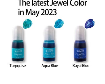 2023 New Padico Jewel Color for UV Resin 3 color choice from (Transparent Color)  10ml From Japan
