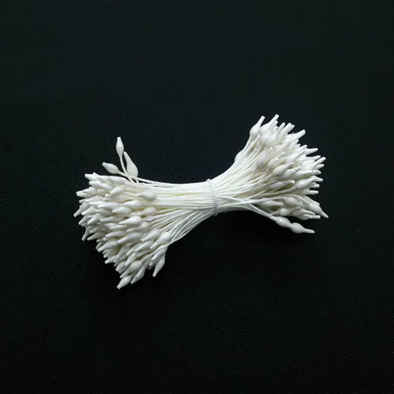 Flower Pip White(pearl Pip Sharp) S 2x5mm 144pcs Made in