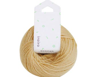 Daruma iroiro Yarn Ball 16 Colors 100% Wool 20 grams 70m Ideal for making pom pom animals  No. 004