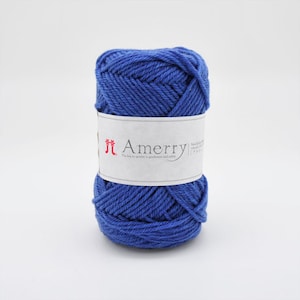 Hamanaka Amerry Yarn Ball 36 Farben 70 Merino Wolle 30 Acryl 40 Gramm Ideal für stricken Nr. 16