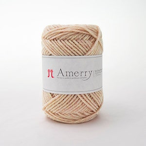 Hamanaka Amerry Yarn Ball 36 Colors 70 Merino Wool 30 Acrylic 40 grams Ideal for knitting No. 28