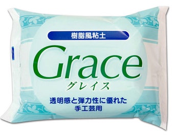 Nisshin Grace Resin Clay 200g from Japan - Fake sweets /  bag accessories