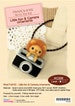 Needle Felting DIY Little lion and Camera ornaments : English Material Kit (English / For Beginner) 