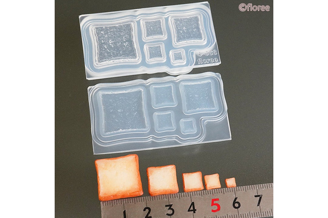 Lovely Bread 3D Plaing Bread (5 Sizes) Mold High Quality Silicone Soft ...