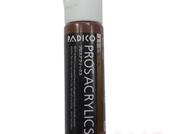 Padico Pro's Acrylics Burnt Umber 30ml  From Japan -  for deco sweets art 404836