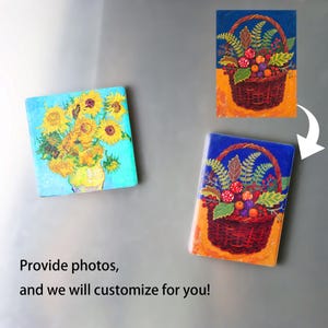 Custom Photo Fridge Magnets: Personalized Family Gift
