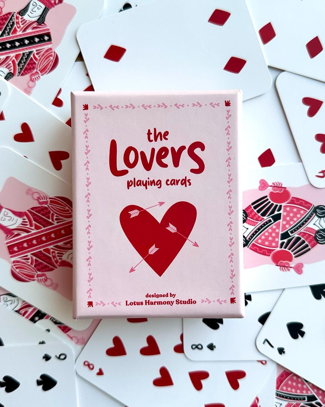 Romantic Lovers Playing Cards: Custom Art Poker Deck - Etsy Canada