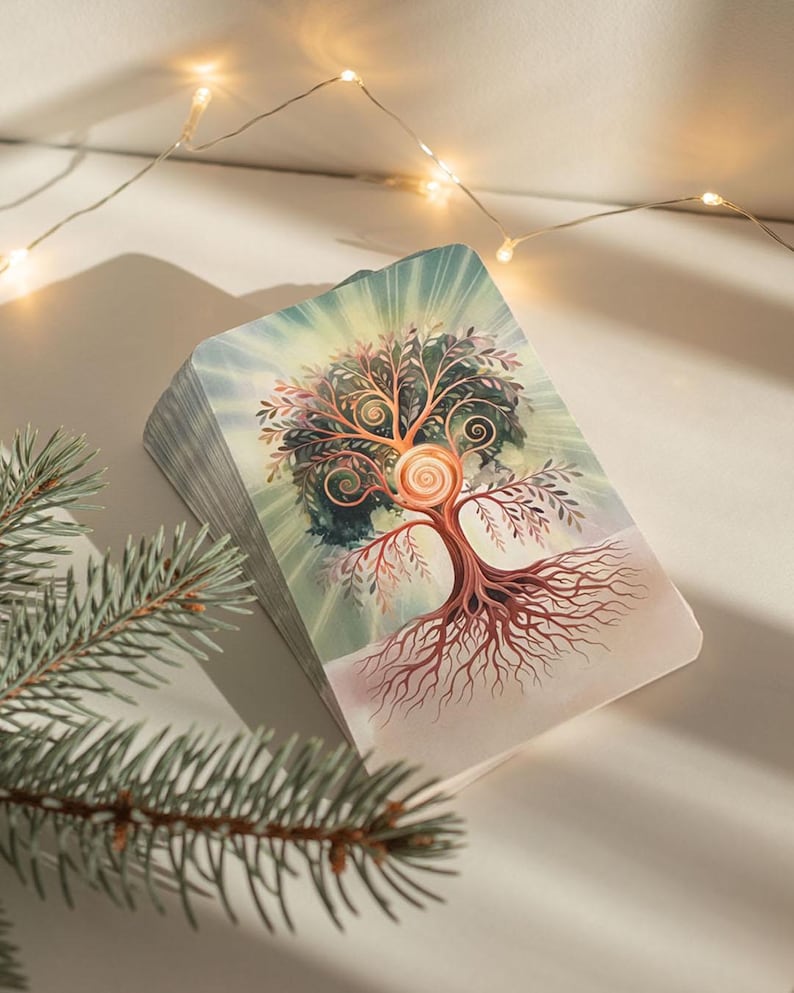 Blooming Soul Oracle Deck – 44 Spiritual Guidance Cards image 7