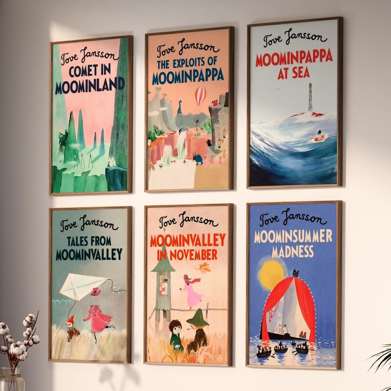 Vintage Moomin Print Etsy