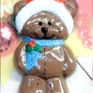 Ready To Paint Plaster Teddy Bear, Large Stitched Bear, U Paint, DIY Plaster, PlasterCraft, Kids Crafts, DIY Chalkware, Ornament, Flat Back
