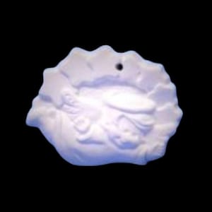 Ready To Paint Plaster, Angel With Stars Overhead, Christmas, U Paint, DIY Plaster, PlasterCraft, Kids Crafts, DIY Chalkware, Flat Back