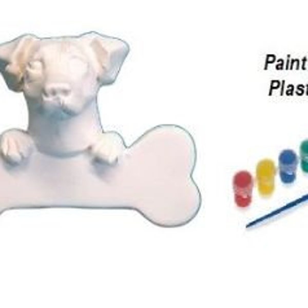 Plaster Dog Etsy