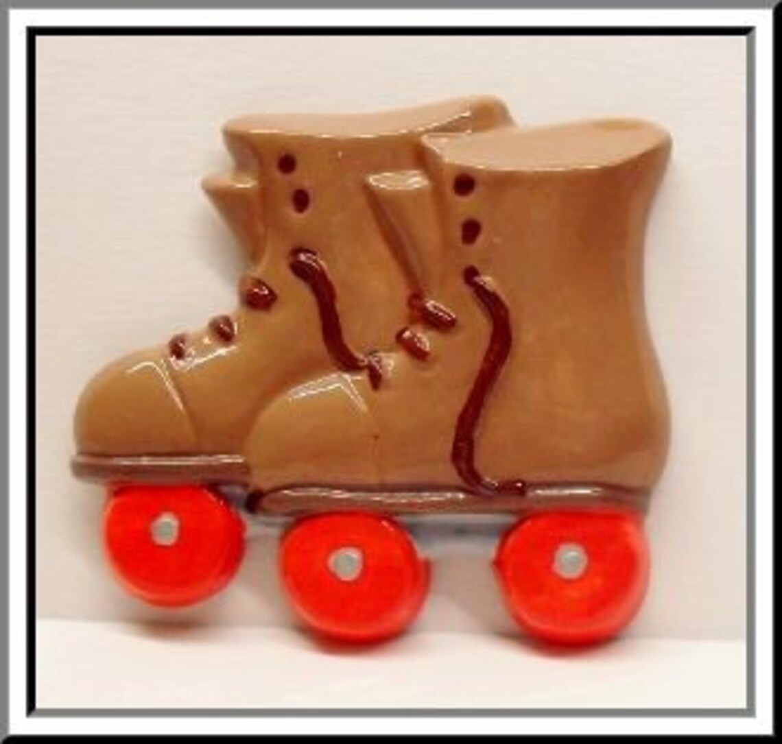 Ready To Paint Plaster Skates Roller Skates U Paint DIY Etsy