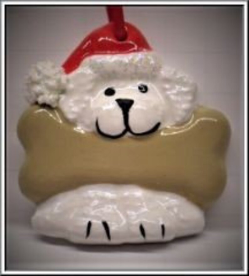 Ready to Paint Plaster Dog Dog With Hat and Bone U Paint Etsy