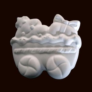Ready To Paint Plaster Craft, Christmas Train Cart, Wagon, Decoration, U Paint, DIY Plaster, PlasterCraft, Kids Crafts, DIY Chalkware
