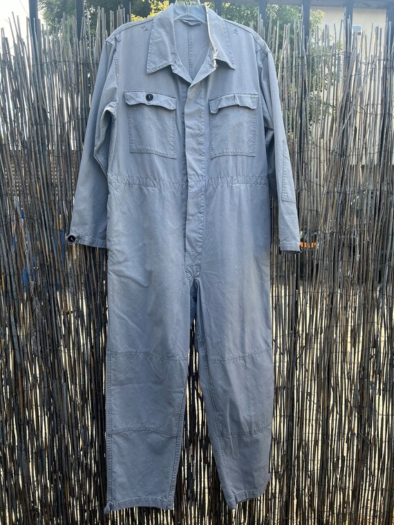 Vintage Overdyed Jumpsuit / Boilersuit L - image 4