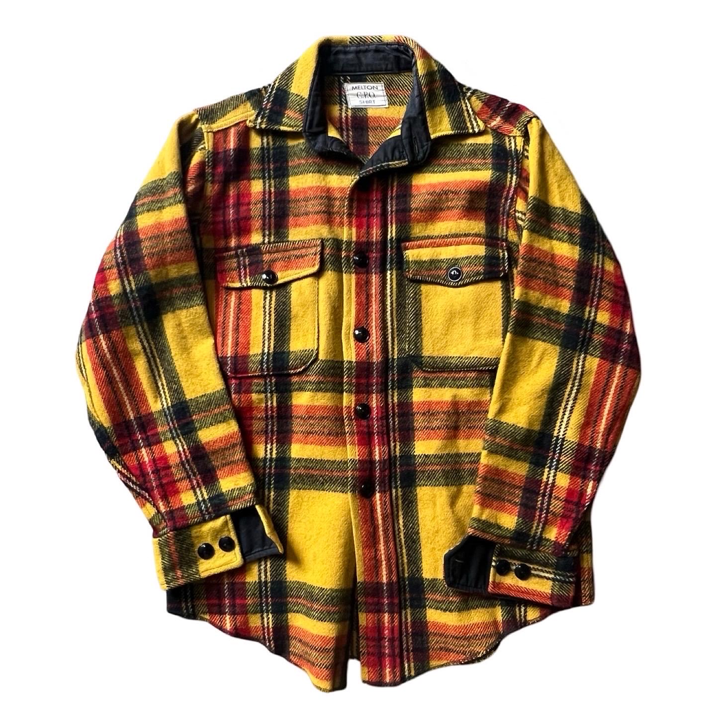 【schott】Melton cpo shirt embroidery CPO Shirt in Ash — Runabout Goods
