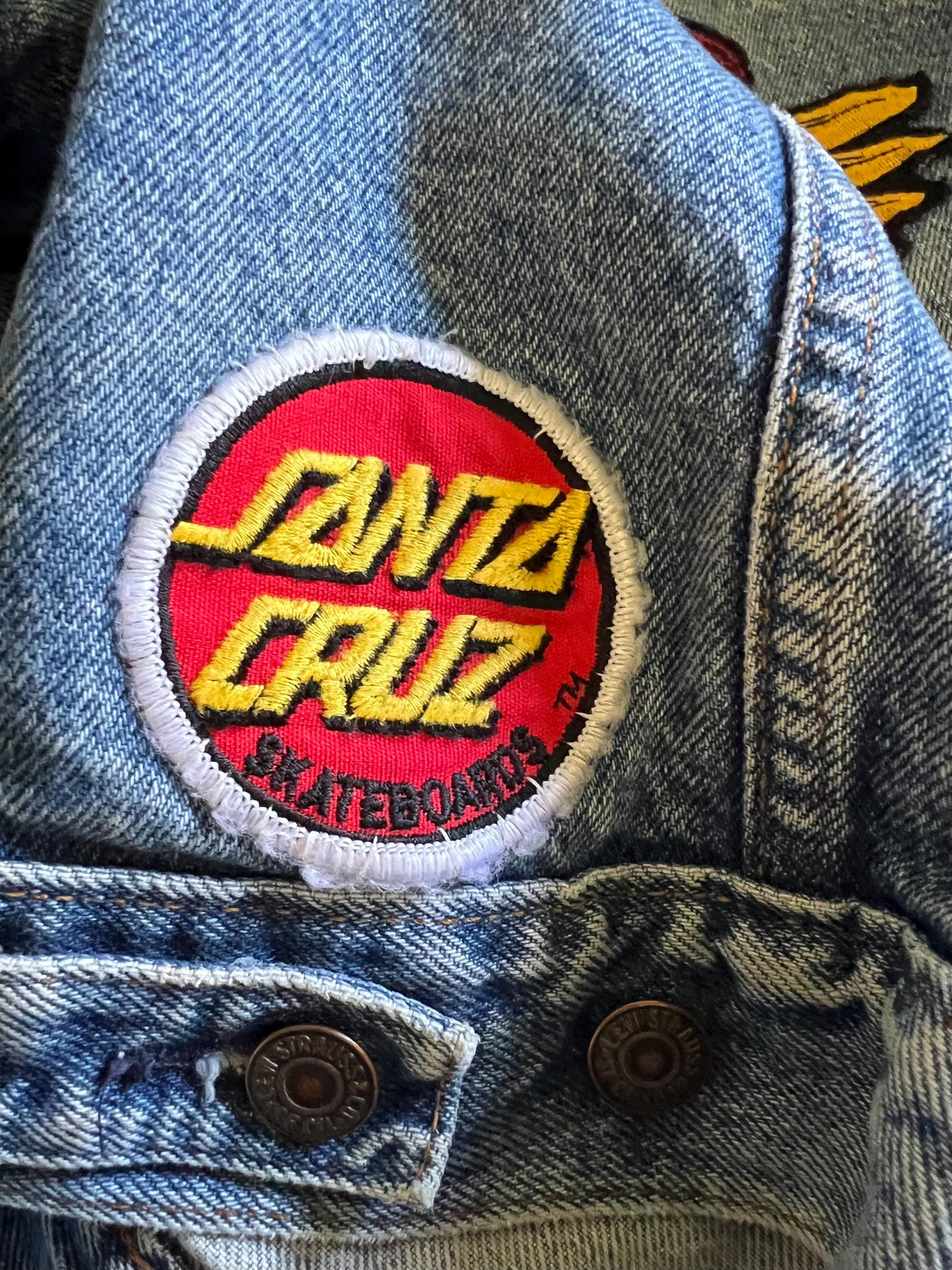 Very Rare Vintage 80's Powell Peralta Bones Brigade Patch