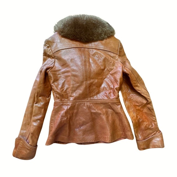 Vintage Sheep Mates Leather & Shearling Jacket - image 2