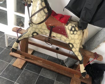 ヴィンテージロッキングホース - Etsy 日本