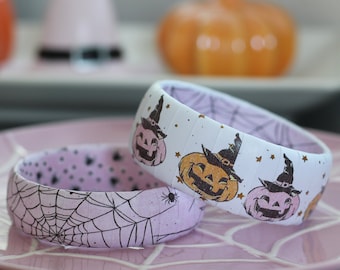 Halloween Bracelet - Pastel Halloween Jewelry - Stacking Bracelets - Halloween Gift for Best Friend