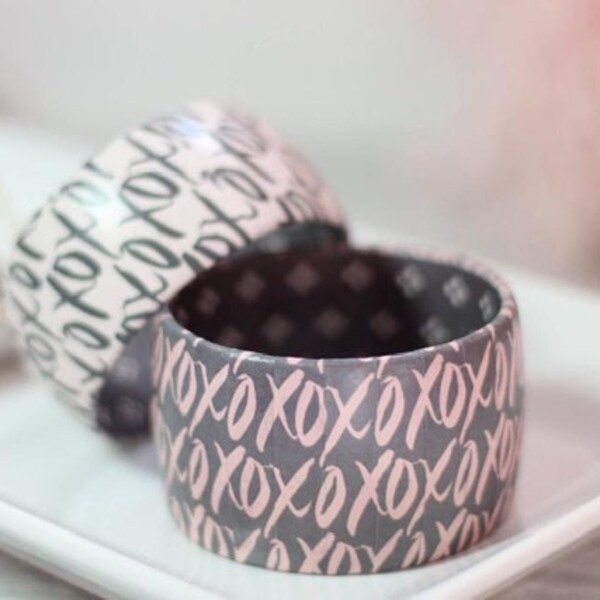 X and O Bracelet Etsy