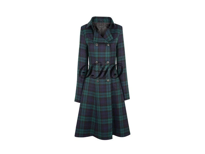 Black Watch Coat - Etsy UK