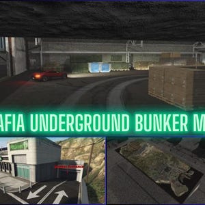 FiveM Mafia Underground Bunker MLO | Hoofdkantoor elitemisdaad | Oorlogskamer en wapenkamer | FiveM Ready MLO