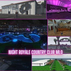 FiveM Night Royale Country Club MLO: VIP Dance Lounge & Golf Resort