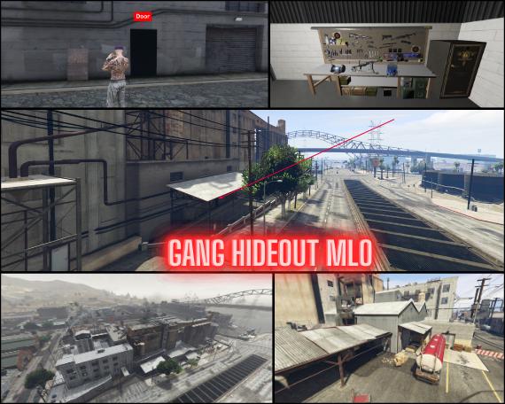 FiveM Gang Hideout MLO | Hood Trap House | Drug & Crime | FiveM Ready MLO