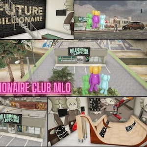 MLO FiveM du club des milliardaires | Salon de jeu de luxe | MLO FiveM Ready