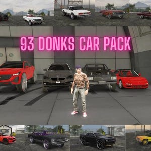 93 Donks car pack FiveM ready