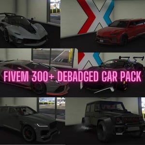 FiveM Debadged Car Pack - 300+ Debadged Cars and Bikes